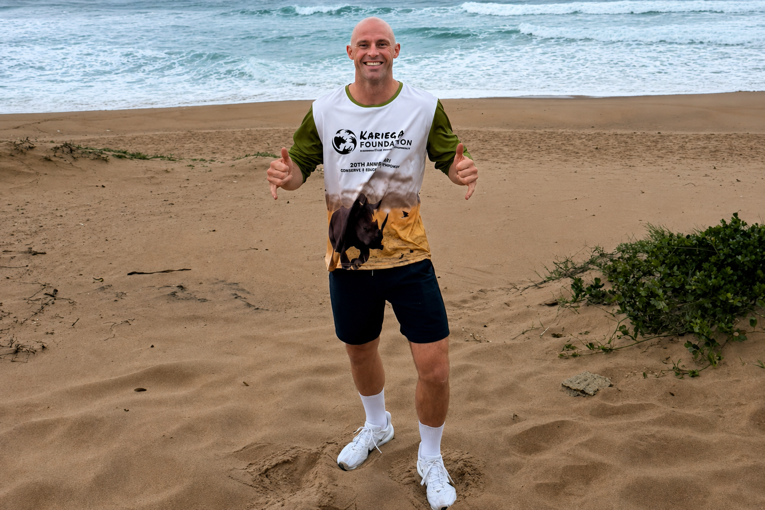 Jason thomas cycling for conservation